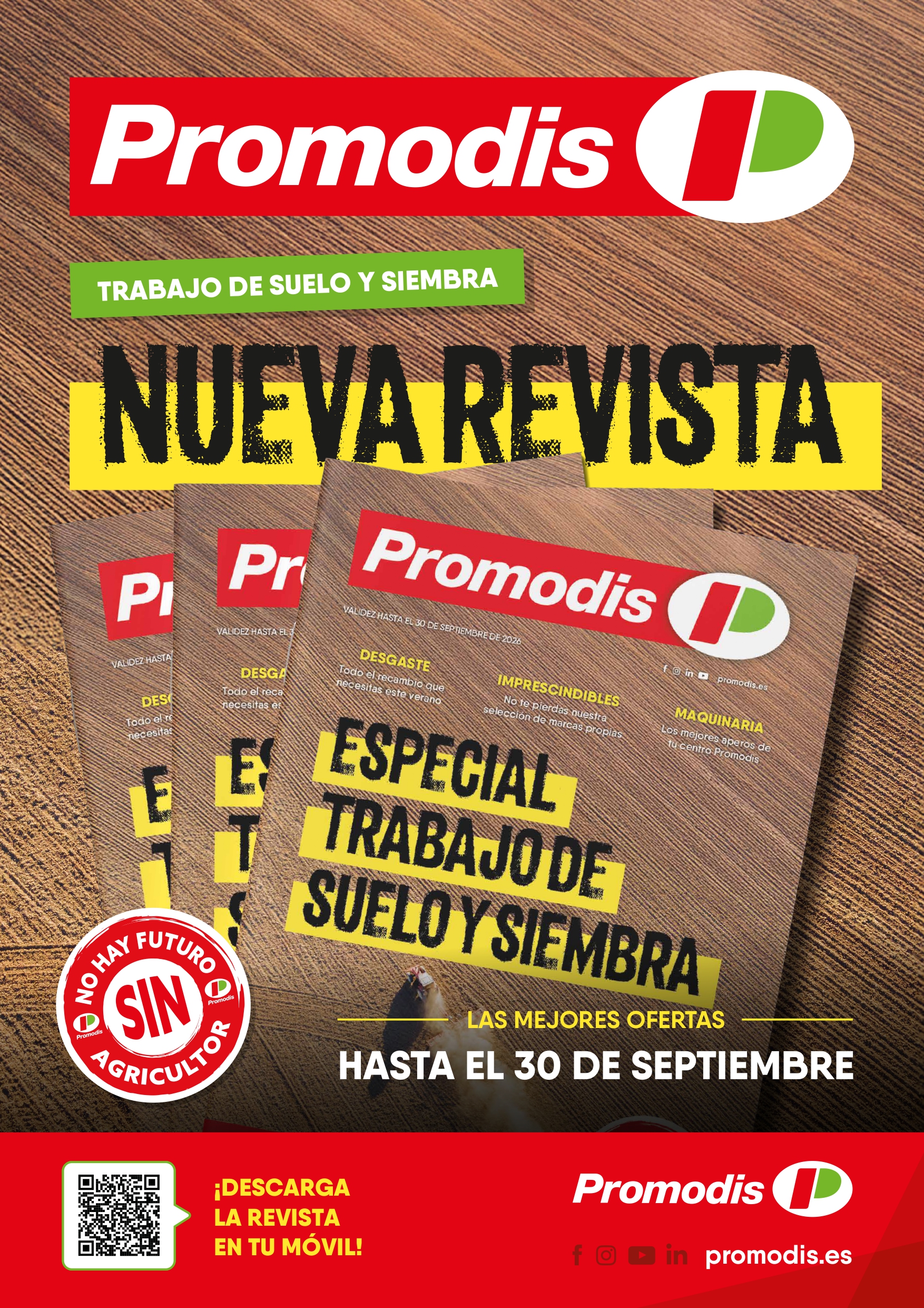 Portada Revista Promodis - Especial Trabajo de Suelo y Siembra
